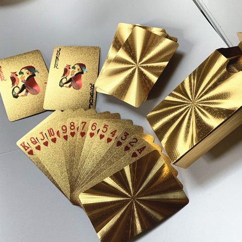 Jeu de cartes à jouer en plastique PVC étanche de qualité, tendance 54 pièces Deck Poker outil de tours de magie classiques boîte magique noire Pure emballée ► Photo 1/5