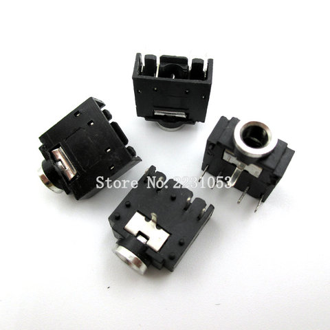 Connecteur pour prise Audio stéréo de 3.5mm, 20 pièces/lot, connecteur pour PCB 5 broches 3F07 ► Photo 1/1