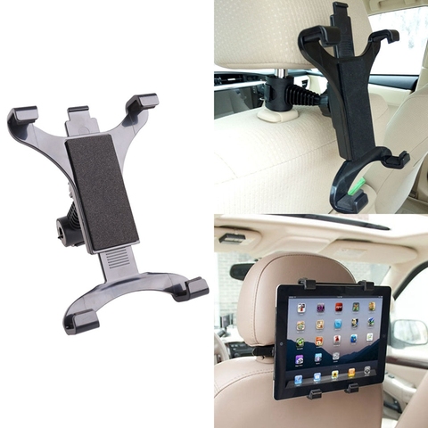 Support de support de support d'appui-tête de siège arrière de voiture de qualité supérieure pour tablette/GPS/IPAD de 7-10 pouces ► Photo 1/6