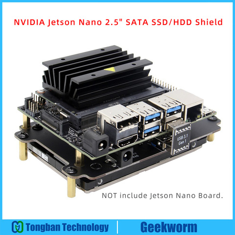 NVIDIA Jetson Nano T300, 2.5 pouces, carte d'extension de stockage SATA SSD/HDD, USB 3.1, Kit développeur NVIDIA Jetson Nano A02/B01 ► Photo 1/6