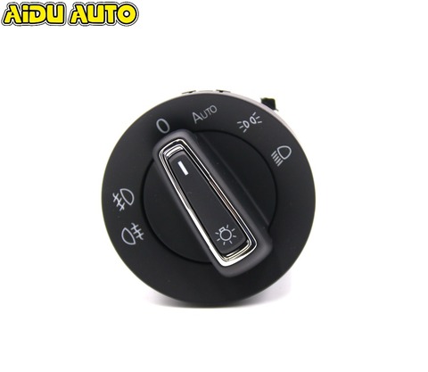 Interrupteur de phare de voiture chromé 5GG 941 431 D, pour VW GOLF 7 MK7 VII R ► Photo 1/2