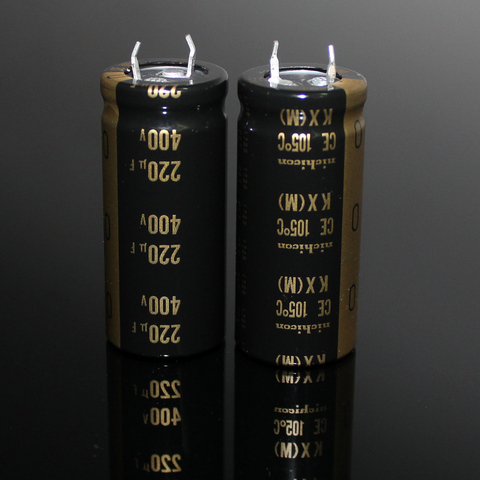 2 pièces/10 pièces Original japon NICHICON KX 220uf/400V amplificateur de tube condensateur électrolytique audio haute tension livraison gratuite ► Photo 1/3