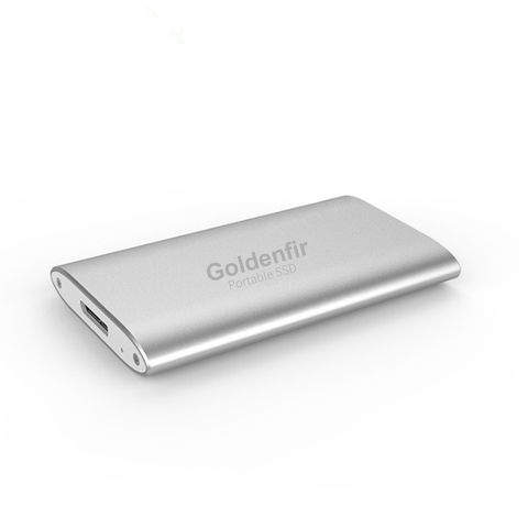 Goldenfir – disque dur externe ssd portable USB 3.0, de type court, avec capacité de 64 go, 128 go, 256 go, 512 go, 1 to ► Photo 1/5