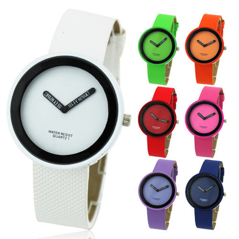 Nouveau femmes montre femmes montres en cuir femmes montres mode dames montre horloge bayan kol saati relogio feminino reloj mujer ► Photo 1/1