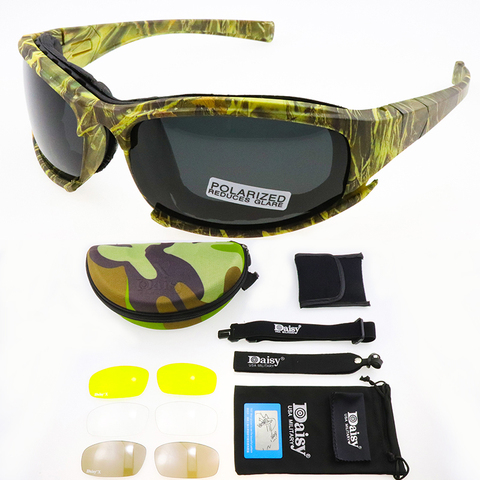 X7 – lunettes de soleil polarisées photochromiques pour hommes, style militaire, pour tir, randonnée, UV400 ► Photo 1/6