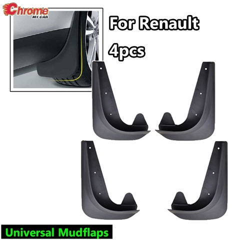 Ensemble de garde-boue universel pour Renault Megane Kwid Captur Clio Kadjar Espace Scala Zoe Laguna ► Photo 1/6