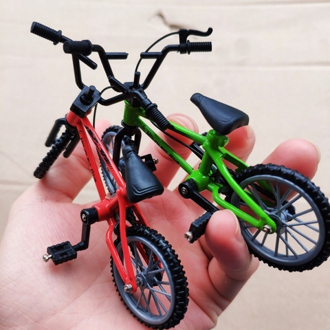 Mini doigt BMX jouets doigt vélo BMX cadre modèle alliage BMX-jouets adultes enfants cadeaux Mini-doigt modèle Statue jouets ► Photo 1/6