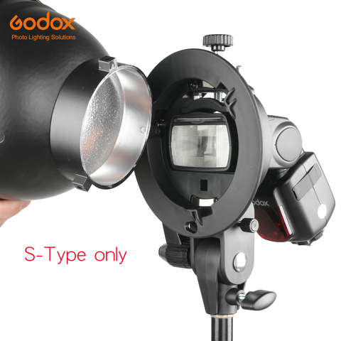 Godox S-type support Bowens support de montage pour Speedlite Flash Snoot Softbox nid d'abeille ► Photo 1/6