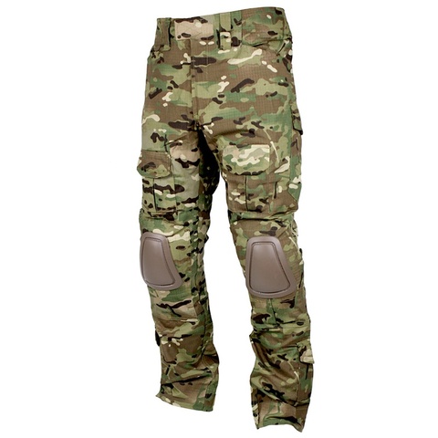 CQC – pantalon Cargo tactique pour hommes, tenue de Combat avec genouillères, pour Airsoft, Paintball, Camouflage, armée BDU Multicam Gen2 ► Photo 1/1