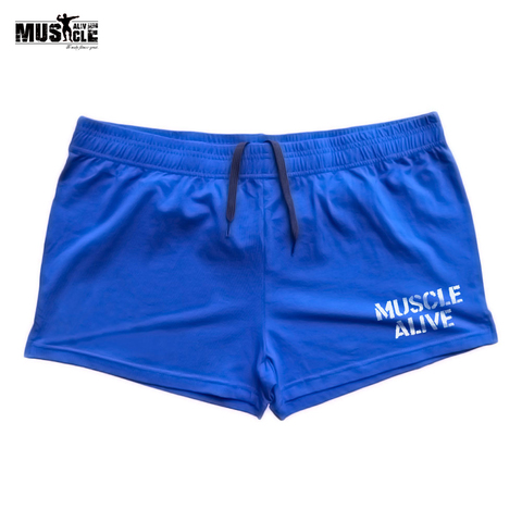 SHORT de musculation vivant pour homme, vêtements de sport en coton, pour entraînement et gymnastique, JOGGING, pantalon court pour homme ► Photo 1/6