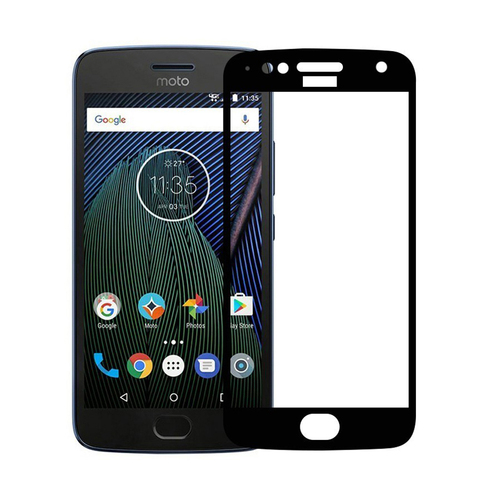 Protecteur d'écran pour Moto Motorola, film en verre trempé à couverture complète pour modèles G5S Plus ► Photo 1/6