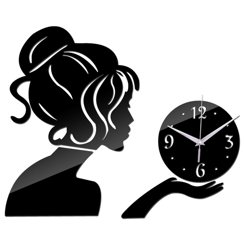 Nouvelle Horloge murale horloges Reloj De Pared Horloge grand salon décoratif moderne Quartz montre bricolage 3d autocollants ► Photo 1/6