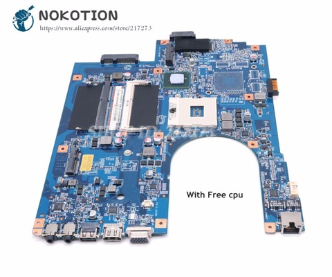 NOKOTION-carte mère pour ordinateur Acer aspire 7741, processeur principal, processeur principal, processeur principal, processeur principal, pour Acer aspire 7741 77421z G 77421zg MBPT501001 48. 4hn01.01m HM55 DDR3 gratuit ► Photo 1/6