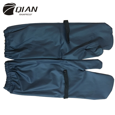 QIAN imperméable à la pluie nouveau Long PU imperméable matériel moto électrique vélo imperméable accessoires coupe-vent gants de pluie offre spéciale ► Photo 1/5