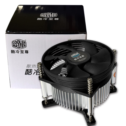 Refroidisseur Master A93 MINI radiateur refroidisseur de processeur, ventilateur silencieux, prise intel LGA775, 95mm ► Photo 1/4