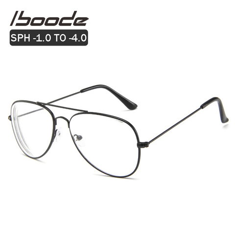 Iboode – lunettes de vue pour femmes et hommes, pour myopie, avec Prescription optique, pour pilote, pour myopie, pour myopie, pour myopie, pour myopie, Diopter -1.0 à-4.0 ► Photo 1/6