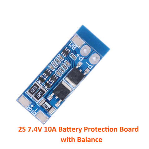 Batterie Lithium-ion 2S/3S/4s, chargeur 18650 PCB, carte de Protection BMS, Module de cellules Lipo avec équilibre ► Photo 1/5