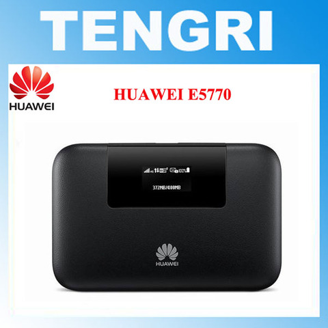 Huawei – routeur WiFi Pro 4G débloqué E5770, 150Mbps, avec port RJ45 + batterie 5200mAh, hotspot Mobile ► Photo 1/5