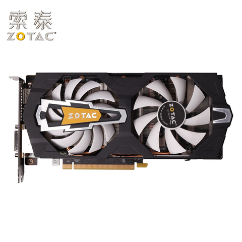 Cartes graphiques d'origine ZOTAC GeForce GTX660-2GD5 2 GB carte graphique 192Bit GDDR5 GTX 660 600 pour les dévastateurs de carte d'origine nVIDIA ► Photo 1/1