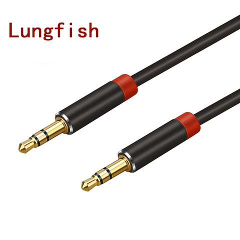 Lungfish 3.5mm Audio câble Jack 3.5 Mm Aux câble pour IPhone voiture casque Beats haut-parleur Aux cordon MP3/4 1m 1.5m 2m 3m 5m ► Photo 1/5