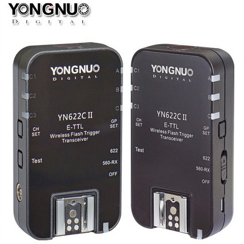 Yongnuo YN622C II yn 622C II Sans Fil E-TTL Déclencheur Flash Pour Canon 6D 7D 700D 650D Compatible Avec YN622C 560-TX RF-603 RF-605 ► Photo 1/1