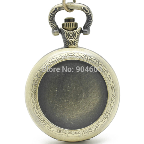 Montre de poche Vintage, pendentif, collier, 2201 Collier de montre DIY, 12 pièces/lot, taille 4cm ► Photo 1/1