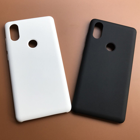 Coque de protection arrière rigide pour Xiaomi Mi MIX 2 S, couleur blanche, étui de protection entièrement givré ► Photo 1/6