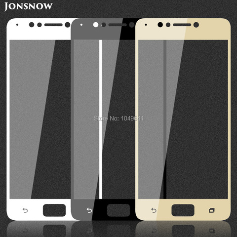 JONSNOW pour Asus Zenfone 4 Max ZC520KL 2D plein écran en verre trempé Film protecteur d'écran couvert anti-déflagrant 5.2 pouces ► Photo 1/6