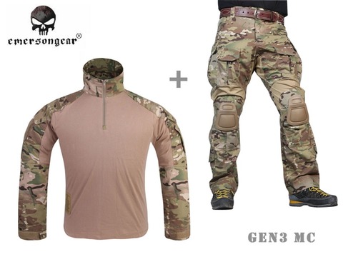 EMERSON – combinaison chemise et pantalon tactique, uniforme bdu militaire de Combat Airsoft, Multicam EM8567 EM8527 ► Photo 1/6