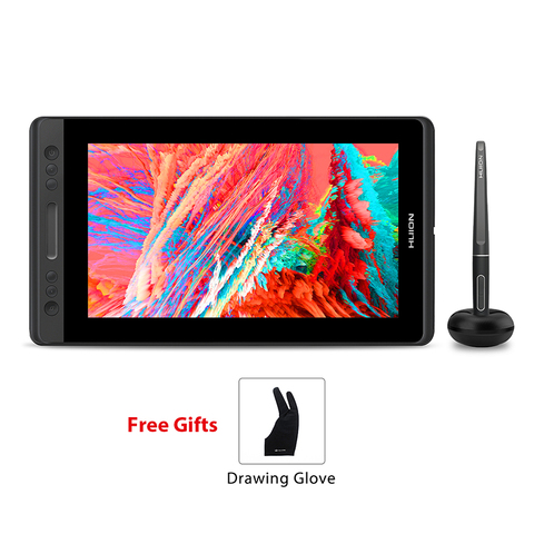 HUION KAMVAS Pro 13 GT-133 stylo affichage numérique graphique tablette moniteur sans batterie stylo tablette dessin moniteur avec fonction d'inclinaison ► Photo 1/6