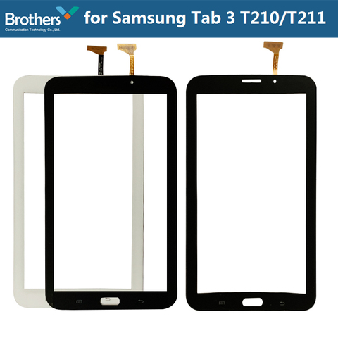 Écran tactile, panneau tactile, numériseur, capteur en verre, lentille, pour Samsung Galaxy Tab 3 7.0 T210 T211, SM-T210 SM-T211 ► Photo 1/6