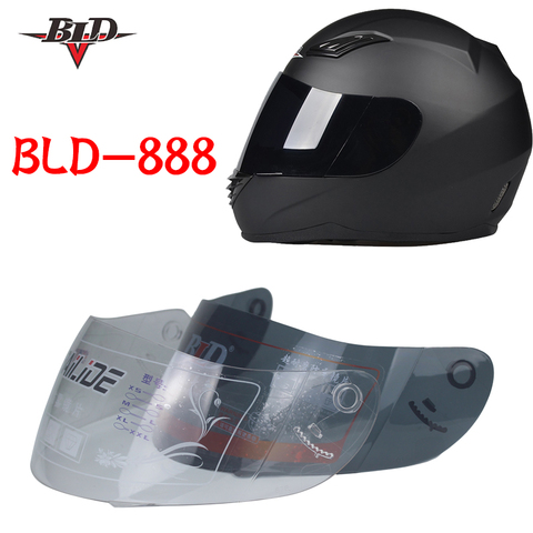 Liens spéciaux pour objectif pour moto, bouclier rabattable pour casque intégral BLD-888, visière, 2 couleurs ► Photo 1/3