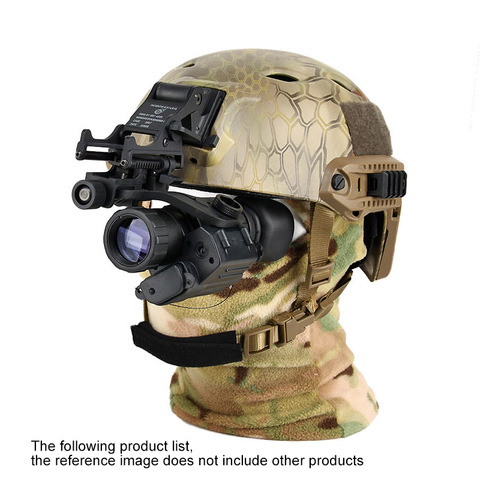 Monture de vision nocturne numérique de style PVS-14 sur le casque pour portée de fusil pour chasse/camping couleur noire GZ270008 ► Photo 1/6