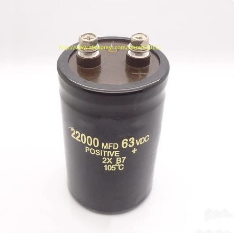 Condensateur électrolytique Radial 63v 22000uf, 50x80mm, 22000UF, 1 pièce ► Photo 1/1