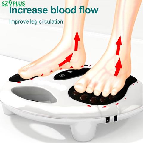 Masseur électrique de pied EMS chauffage infrarouge massage de relexologie des pieds stimulateur de circulation sanguine à basse fréquence ► Photo 1/6