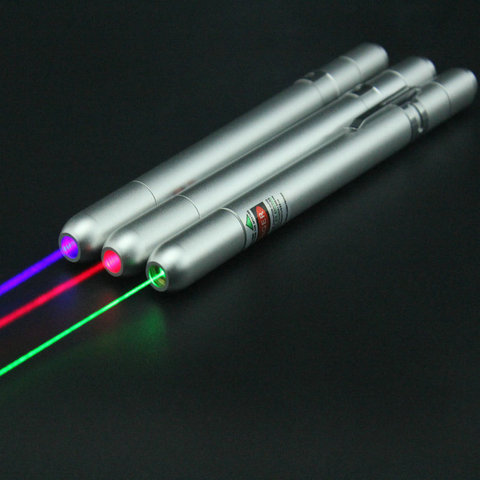 JSHFEI – stylo pointeur Laser bleu 450nm, militaire, vert 650nm, rouge, vente en gros ► Photo 1/6