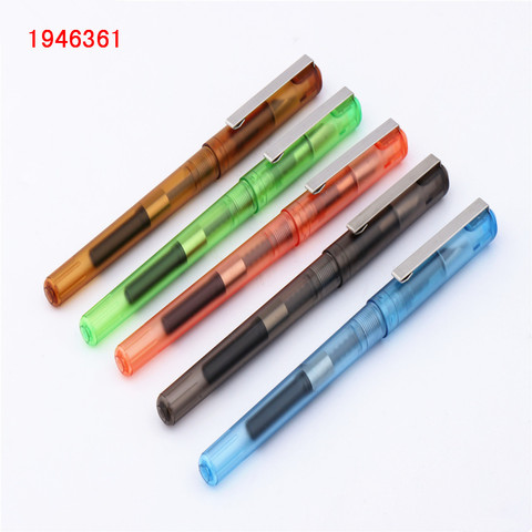 JINHAO – stylo à plume Fine pour enfant, tous Types de couleurs transparentes, papeterie scolaire et de bureau, nouvelle collection 991 ► Photo 1/6