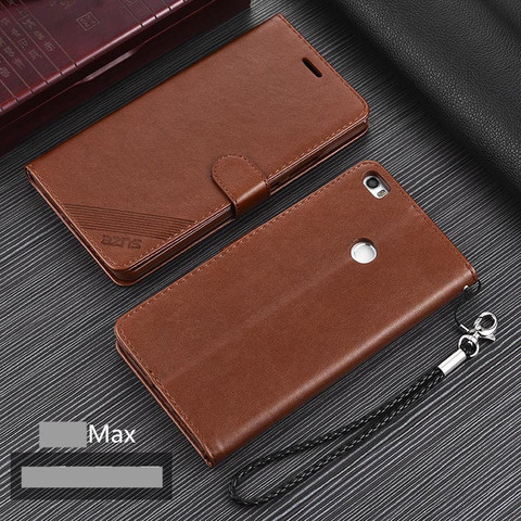 Étui à rabat de haute qualité pour Xiaomi Mi Max. Sac de téléphone en cuir. Étui magnétique Xiaomi Mi Max 3/Xiaomi Mi Max 2. ► Photo 1/6