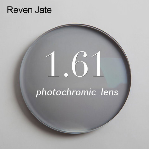 1.61 lentile photochromiq gris ou marron à vision unique gamme SPH-6.00 ~ + 5.50 Max CLY-4.00 lentles optiq pour luntes ► Photo 1/6