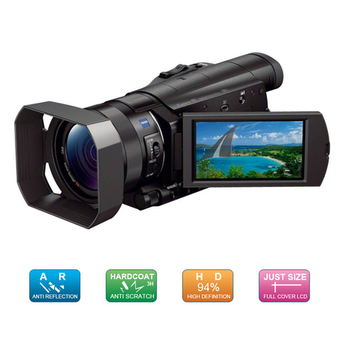 Protecteur d'écran pour Sony AX1 PXWX70 TD30 PCK-LS35W HDR-CX900 CX900 FDR-AX100 AX100, Film de protection pour caméscope LCD, 6 pièces, 3 paquets ► Photo 1/1