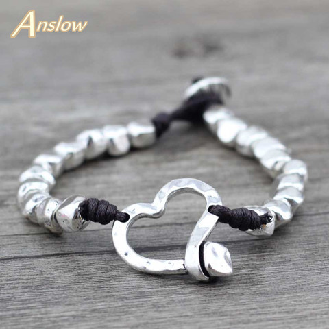 Anslow 2022 nouveau concepteur meilleur vente accessoires de mode rétro Vintage Dagonfly Punk Rock unisexe femmes hommes Bracelets LOW0541LB ► Photo 1/6