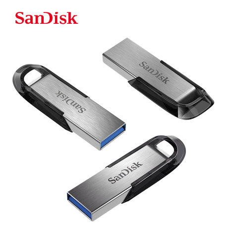 SANDISK – mini clé USB 3.0 Ultra Flair jusqu'à 150 mo/s, support à mémoire de 16GB 32GB 64GB 128GB, lecteur Flash haute vitesse, lecture Flash ► Photo 1/6