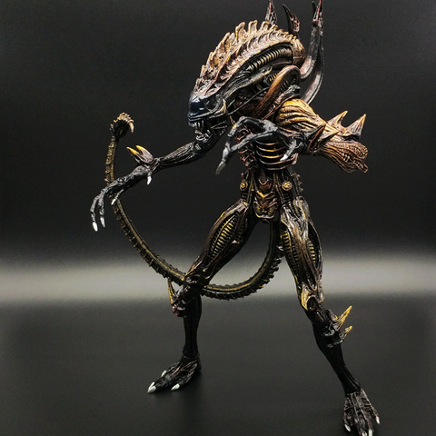 Figurine Predator VS Alien, 8 pouces, la 13ème ligne, la reine, Facehugger, modèle NECA ► Photo 1/5