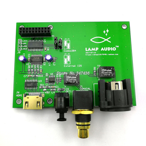 Amanero – Interface numérique USB XMOS I2S / IIS vers sortie optique coaxiale HDMI SPDIF AES ► Photo 1/1