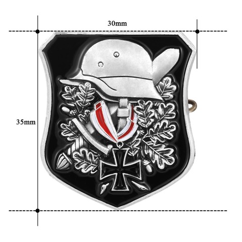 Badge de casque allemand de la seconde guerre mondiale ► Photo 1/3