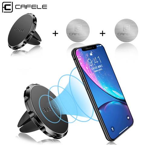 Cafele Magnétique Air Vent Car Mount Téléphone Titulaire avec Rapide Swift-Snap Technologie pour Smartphones Aimant De Voiture Téléphone Stand 5 couleurs ► Photo 1/6