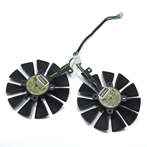 88MM T129215SU refroidisseur ventilateur pour ASUS double série GTX 1070 GTX 1060 Radeon RX 570 RX470-4G RX 480 cartes graphiques ► Photo 1/6