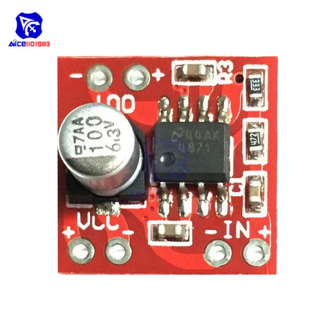 Panneau d'amplificateur Mono 3W LM4871, petit panneau d'amplification de puissance Audio, peut conduire le vibrateur à Conduction osseuse ► Photo 1/4