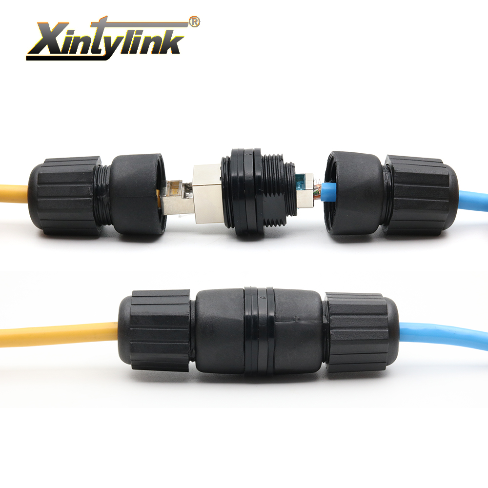 Xintylink – Connecteur Rj45 Cat6, Câble Ethernet, Fiche Réseau Utp