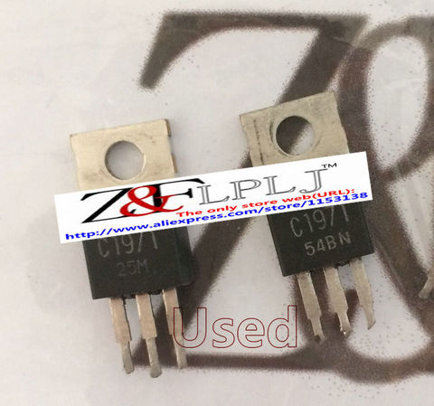 Transistor de marque originale c1901/Type n ° 2sc1901 (utilisé, broche courte) 5 pièces/lot ► Photo 1/1